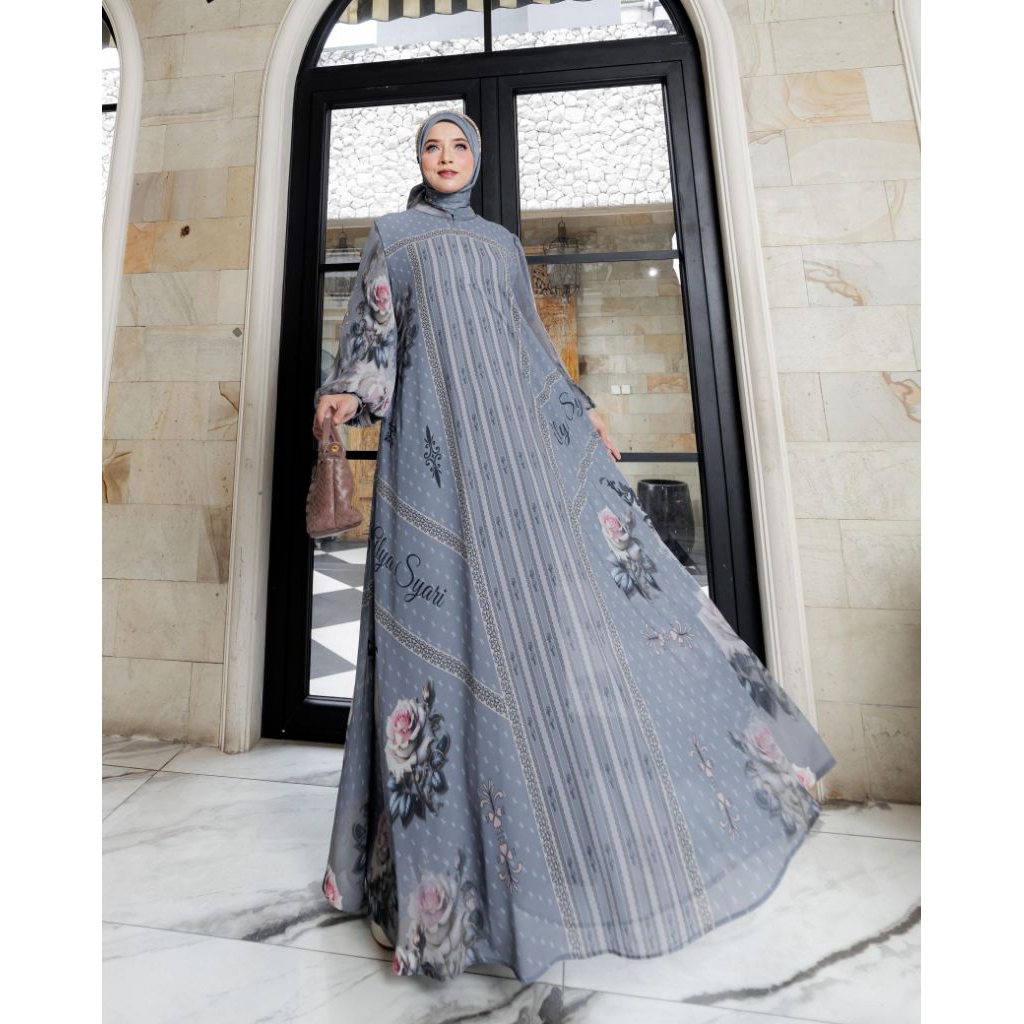 BISA COD (HARUMA SERIES BY ALYA SYARI ORI PREMIUM GAMIS ALYA SYARI TERBARU