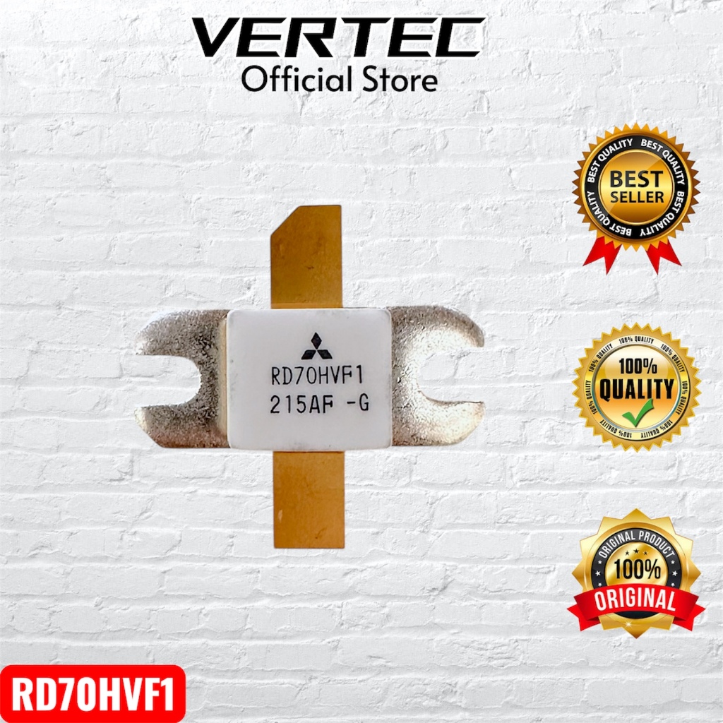 Transistor Final RD70HVF1 Original RD70HVFI Mosfet Power Mitsubishi Compatible Rig ICOM IC-V8000 Yae
