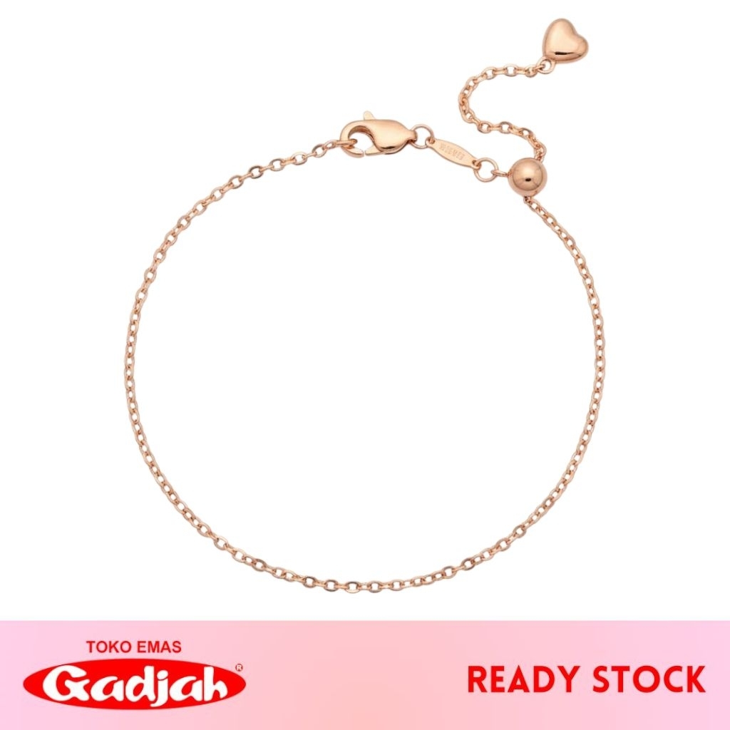 Gelang Emas Siem Serut Ujung Plat - Toko Emas Gadjah