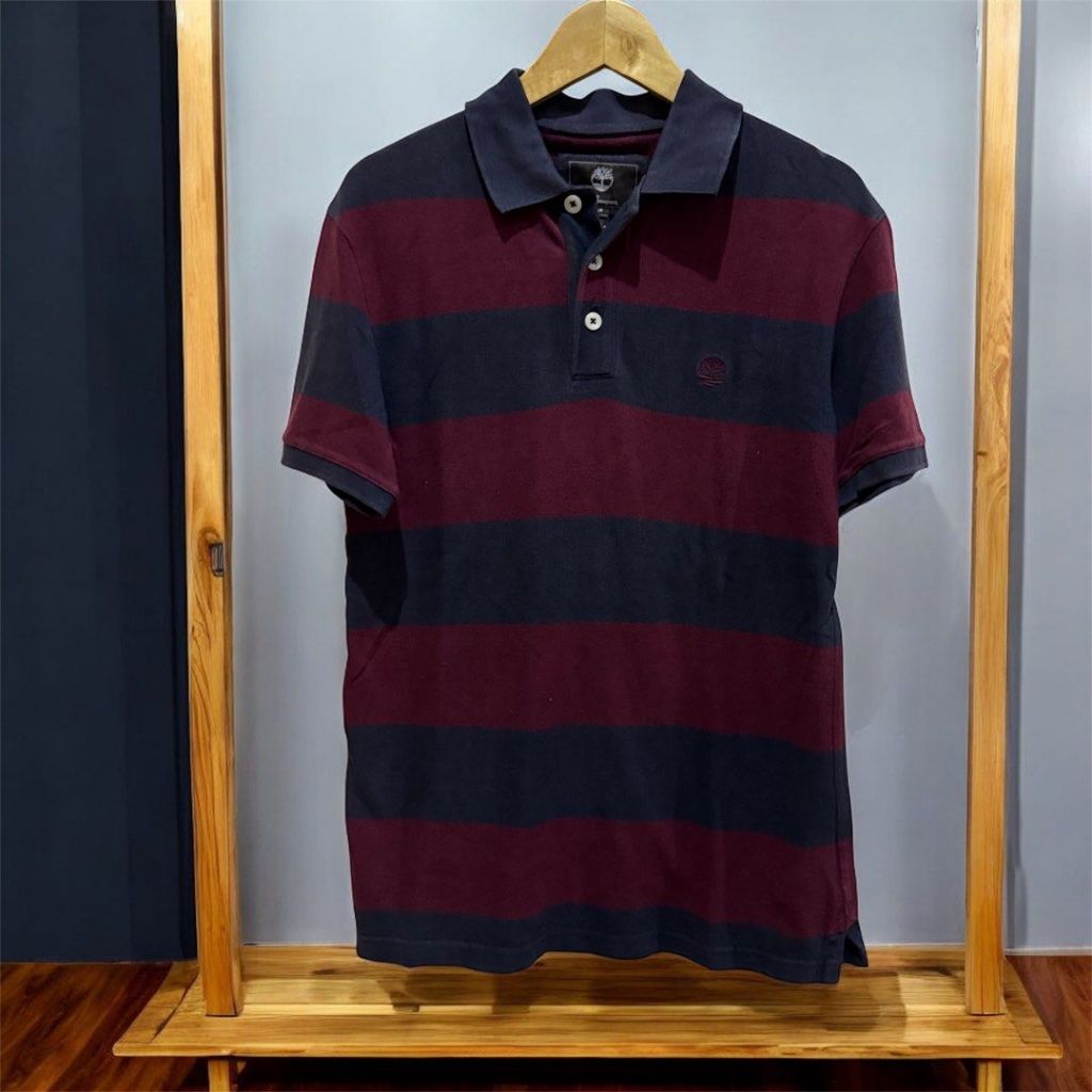 TIMBERLAND mens polo shirt salur | kaos kerah outdoor gunung