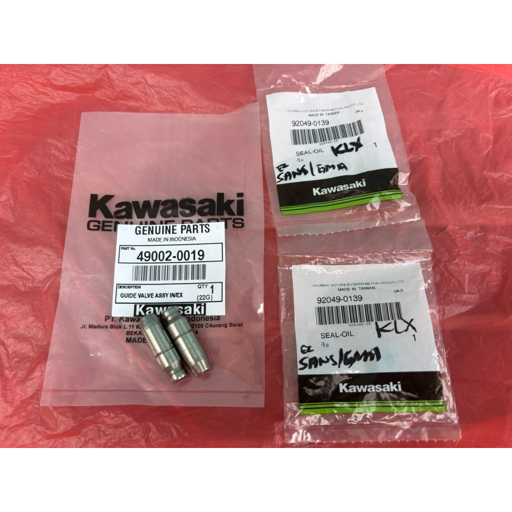 BOSH KLEP BOTOL SEAL KLEP BOS SIL KLEP KAWASAKI KLX 150 BF DTRACKER L S KLX 150 ORIGINAL