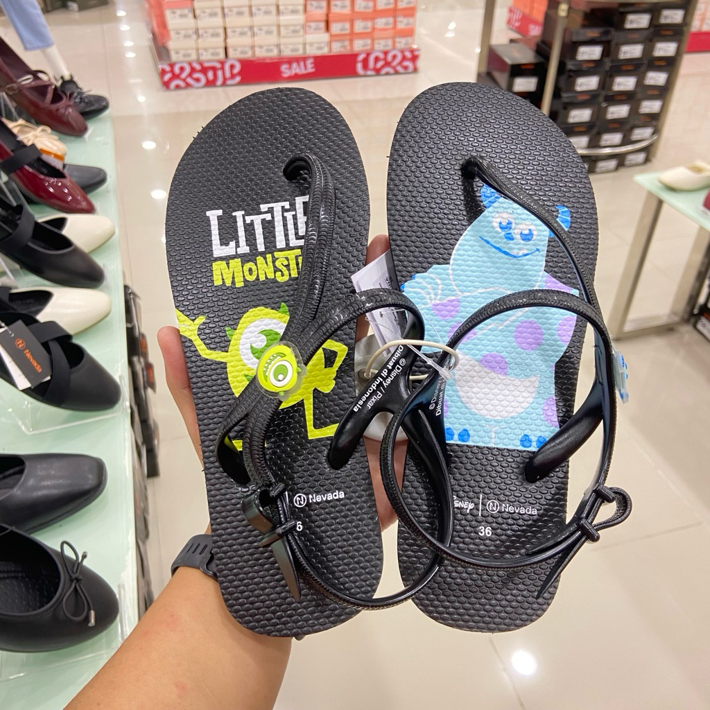 Sandal Jepit Slingback Wanita Disney Nevada