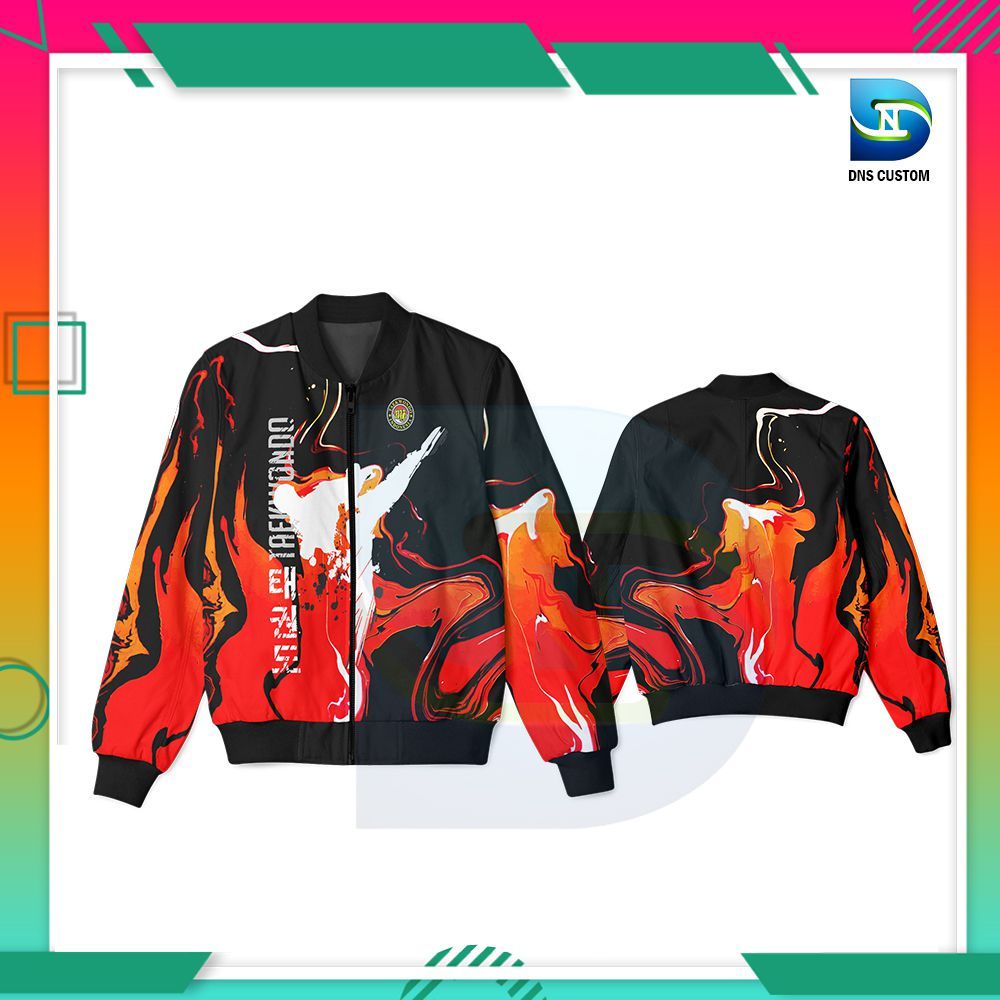 Jaket Taekwondo Keren Unisex / Jaket Taekwondo Bisa Request Nama Dan Logo