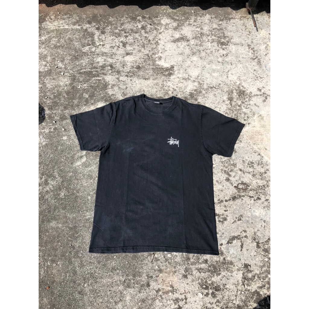tshirt kaos stussy basic original second
