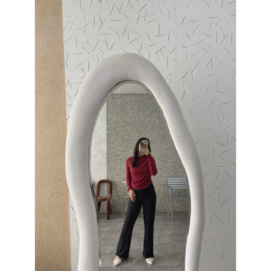 KULOT HIGHWAIST CUTBRAY - Tiera Kulot Scuba Premium - Kulot Highwaist