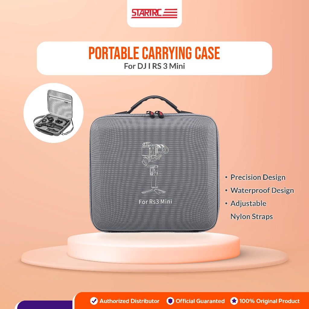 STARTRC Tas Shoulder Bag For DJI RS 3 MINI Ronin Stabilizer Handbag Storage Gimbal Camera Aksesoris 