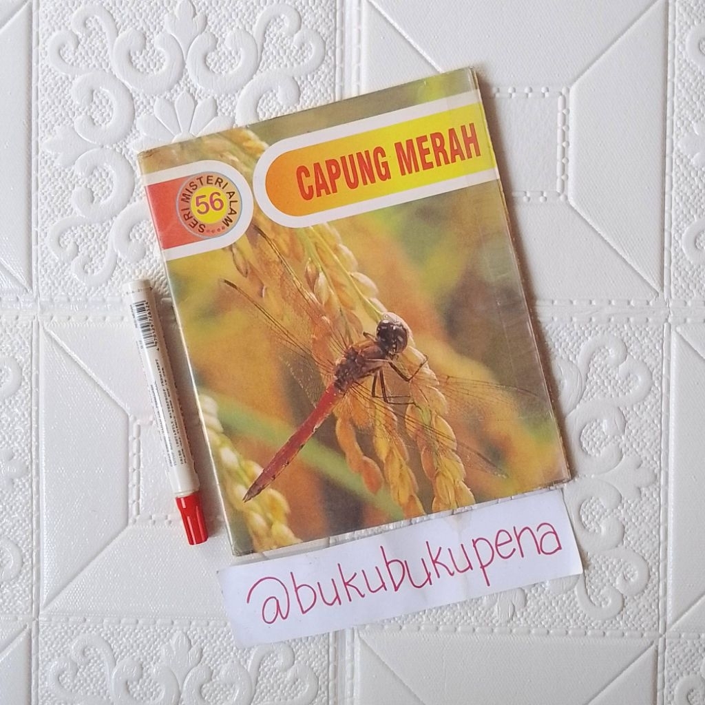 Seri Misteri Alam CAPUNG MERAH Buku Ensiklopedia Pengetahuan Anak Elex Media Komputindo - Preloved B