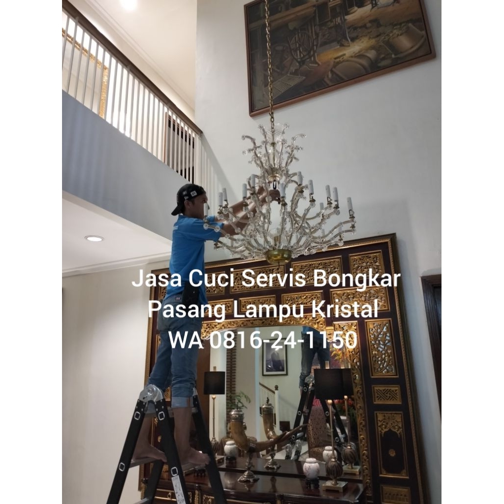 SPESIALIS BONGKAR PASANG LAMPU GANTUNG