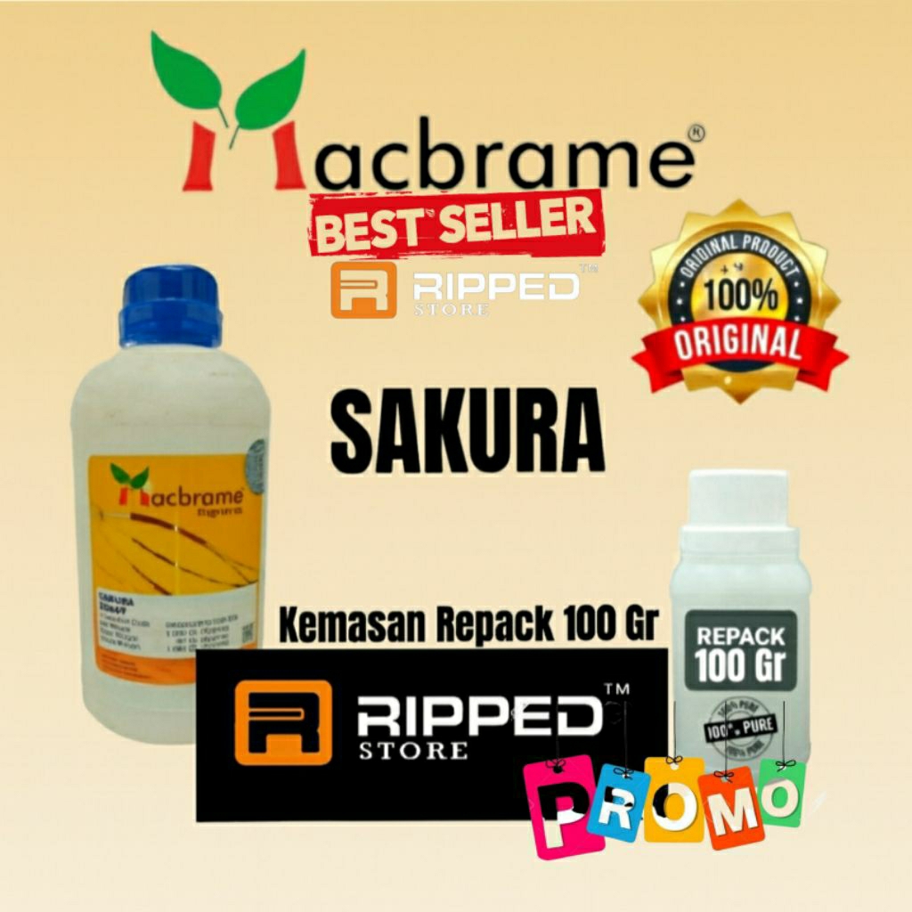 100ML Bibit Parfum Laundry Sakura || Ori Macbrame