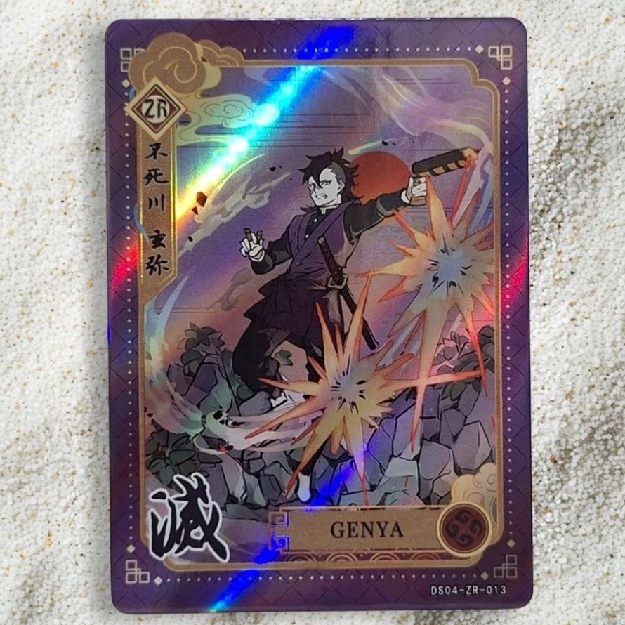 Kartu CCG Demon Slayer Shinazugawa Genya ZR