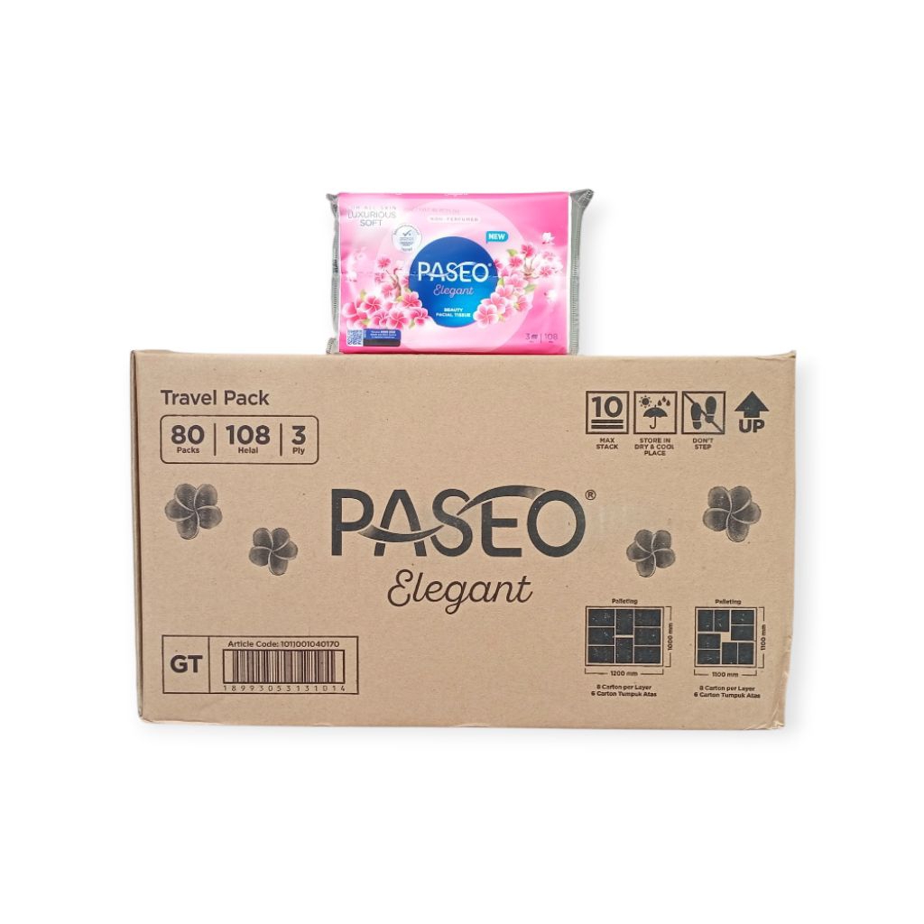tisu travel paseo 1dus isi 80 pcs
