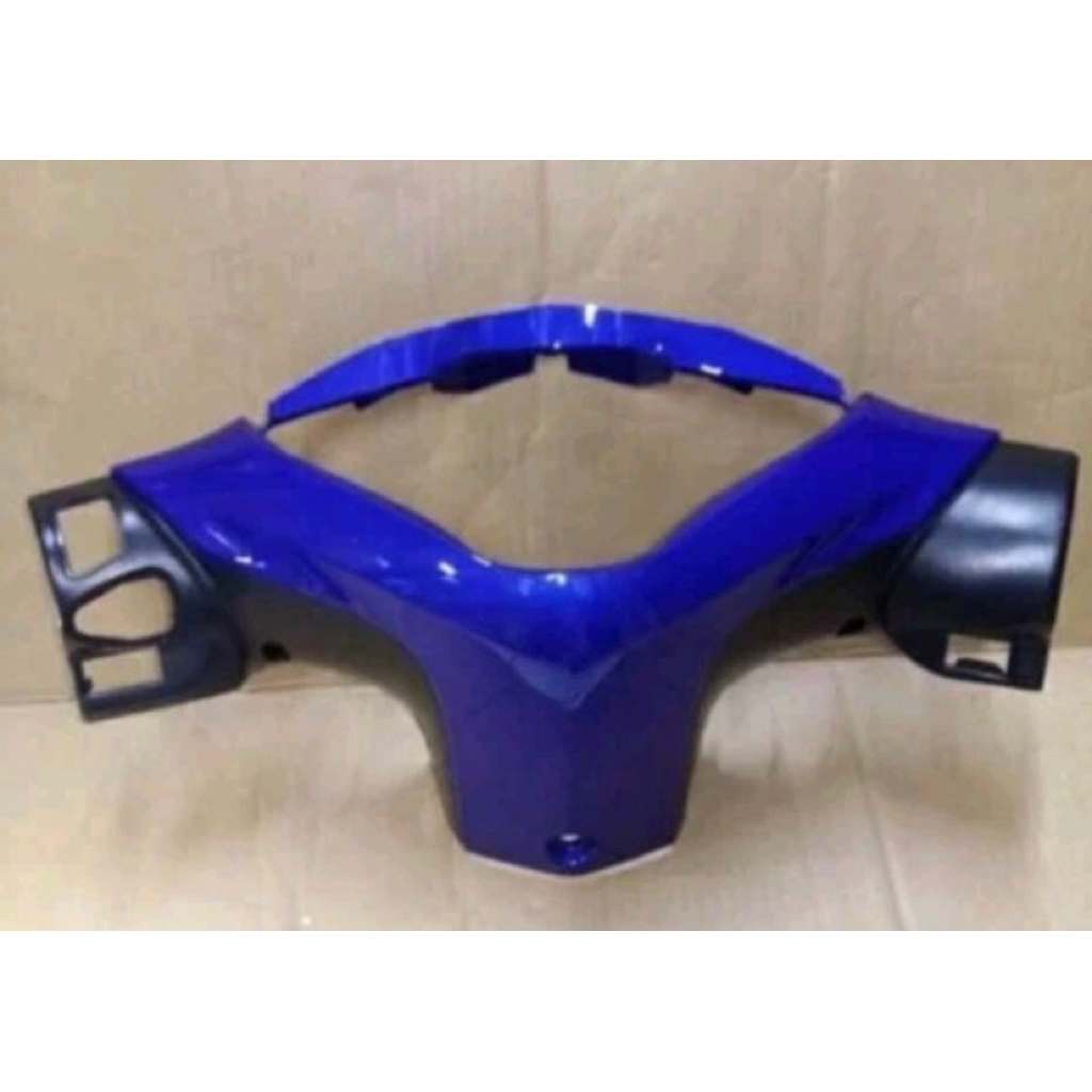 Batok belakang rear handle cover supra x 125 helm in biru