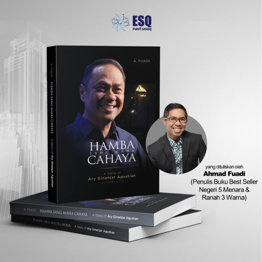 100% Original || Buku Hamba Sang Maha Cahaya || Buku Biografi Pak Ary Ginanjar Agustian