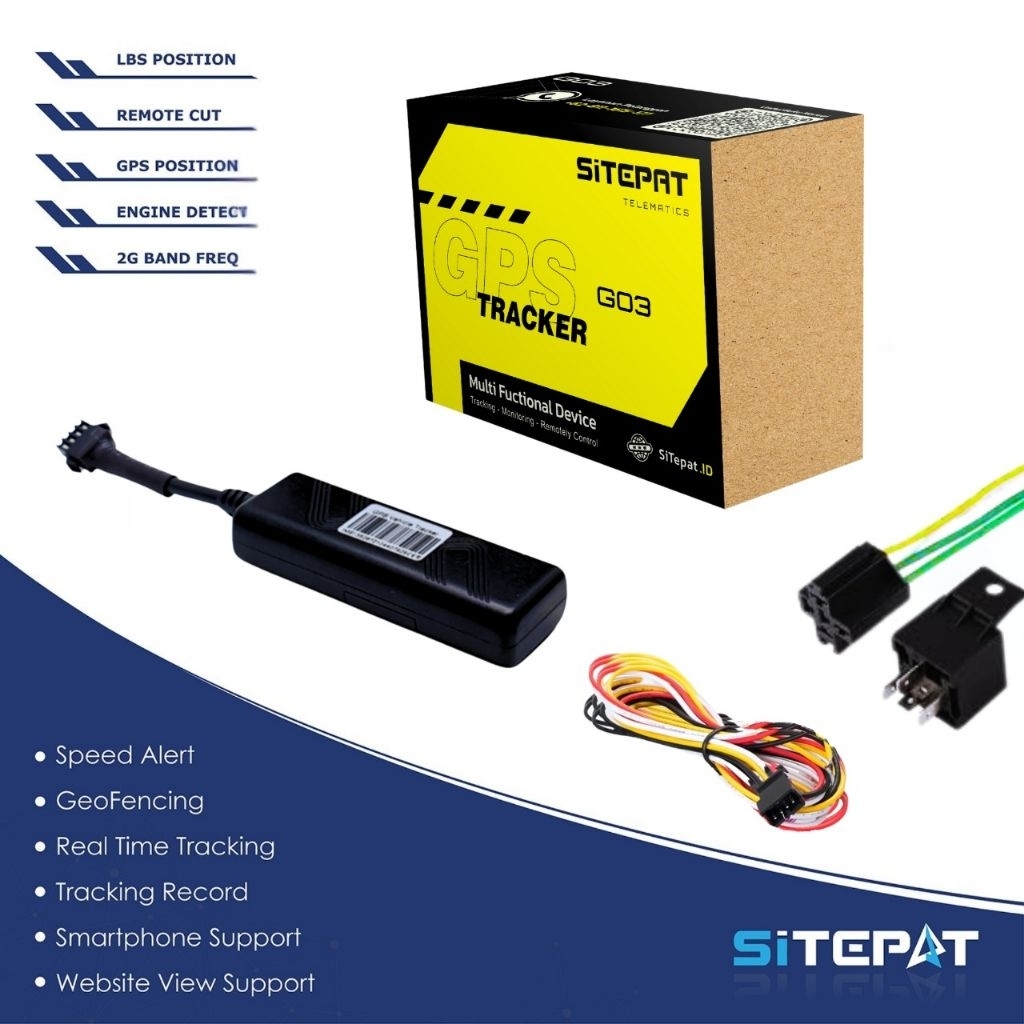 Sitepat Gps Multi Functional Tracker G03 R For Reseller & Installer