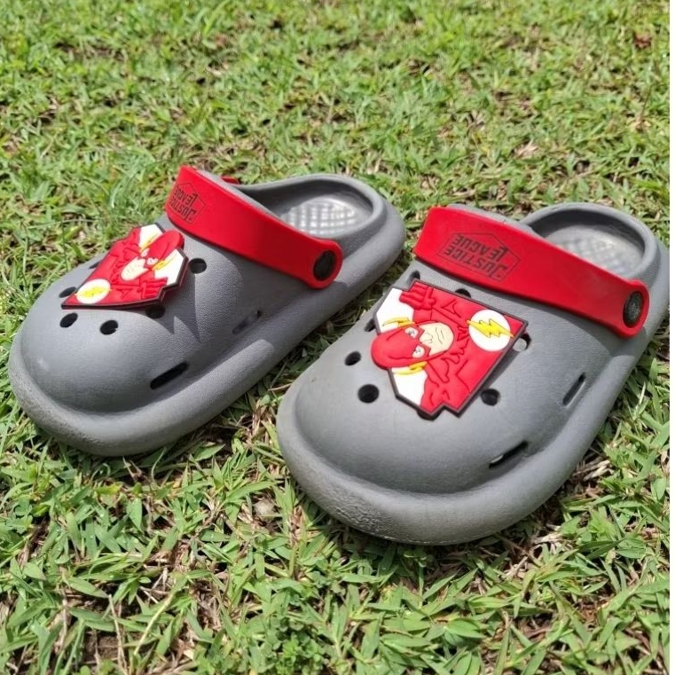 [Preloved] Sandal Anak Laki laki Zandilac Justice League Flash sendal baim cowok