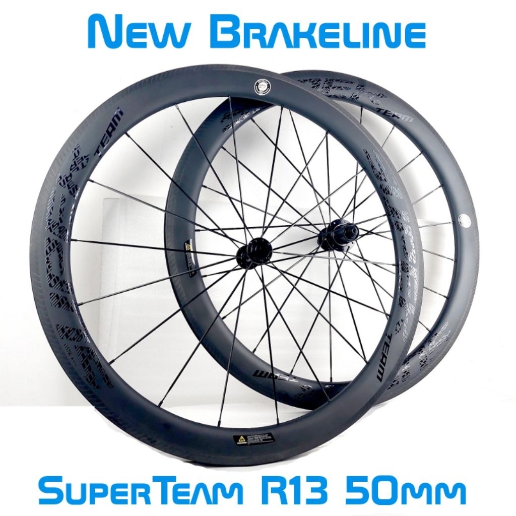 Wheelset SuperTeam R13 50mm New Brakeline