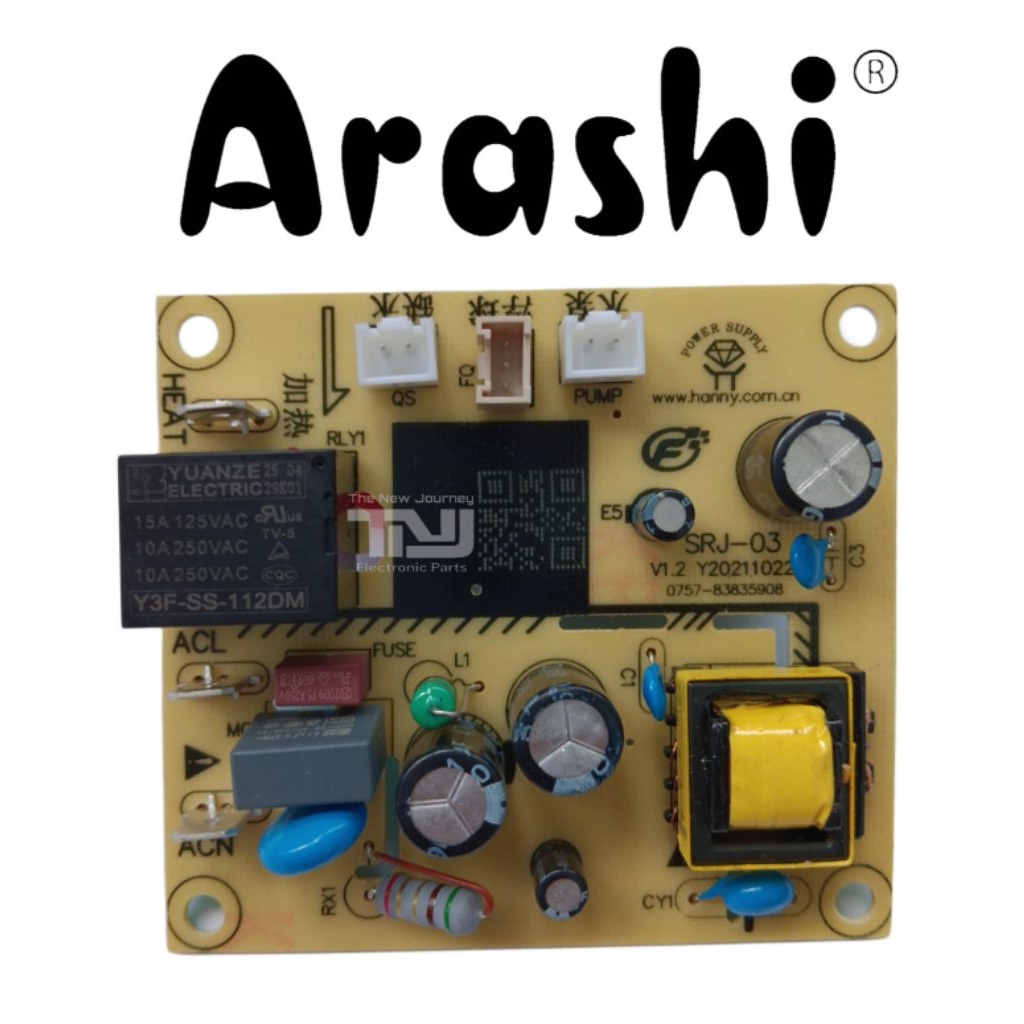 Modul Dispenser Galon Bawah ARASHI Original ABD 03C ABD 04C ABD 05C ABD 06C SRJ-03