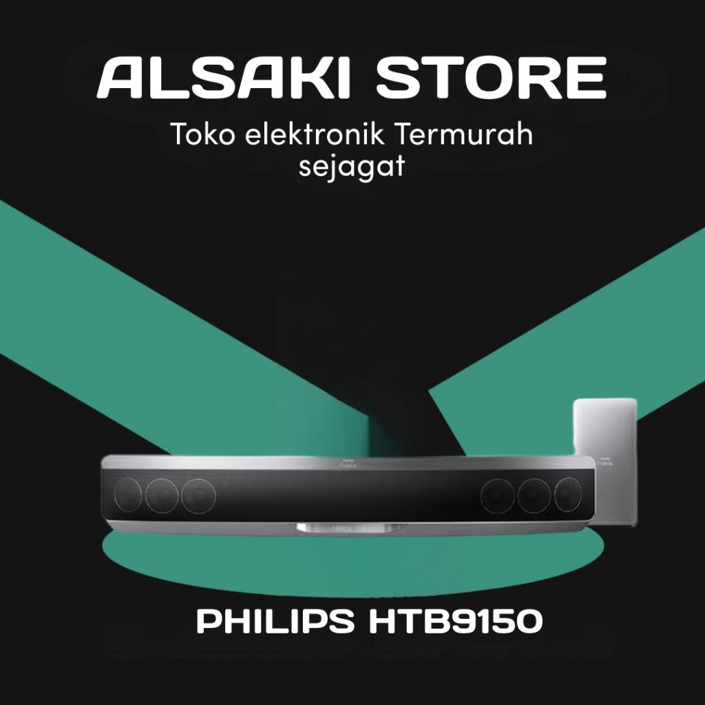 PHILIPS HTB9150 FIDELIO
SOUNDBAR HOME THEATRE