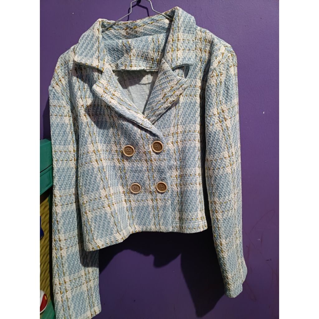 blazer crop preloved