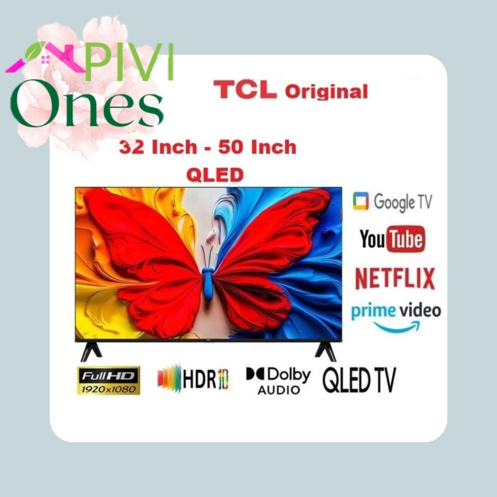 TV QLED TCL GOGLE TV 32S4K/40S5K/43S5K/50S5K 32-50 inch QLED TV GOGLE TCL GOGLE TV TCL LED