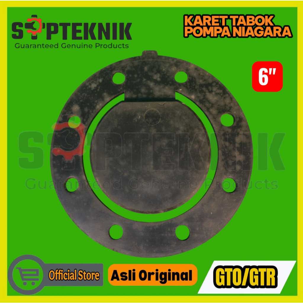 KARET TABOK ATAU KATUP HISAP POMPA AIR GTR/GTO 6in NIAGARA
