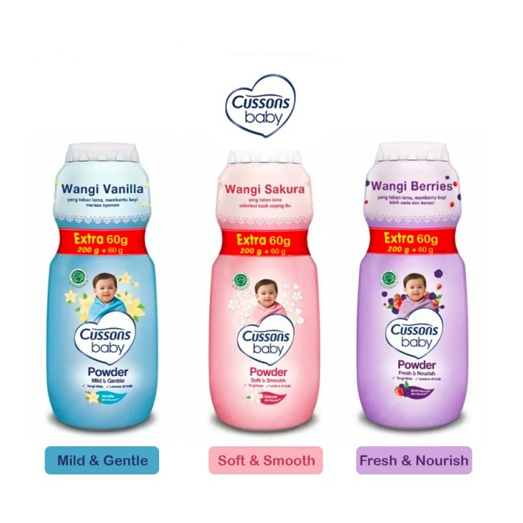 CUSSONS BABY POWDER // BEDAK BAYI CUSSONS // CUSSONS BABY
