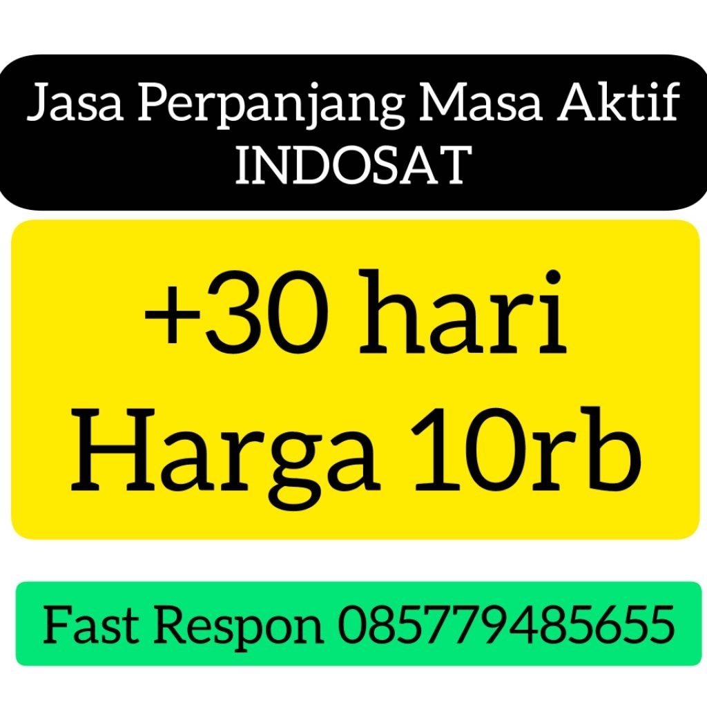jasa penambah masa aktif indosat, tambah masa aktif