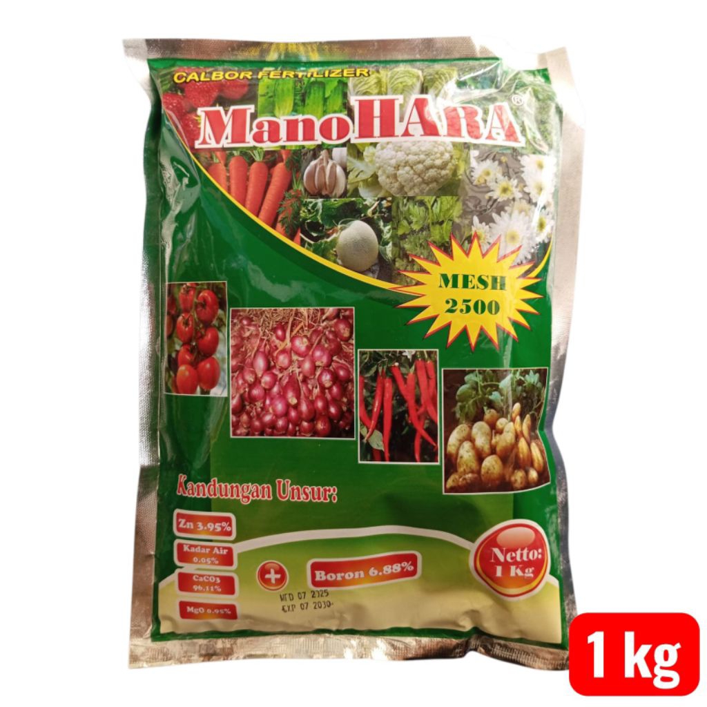 Pupuk Calsium Boron 1kg MANOHARA