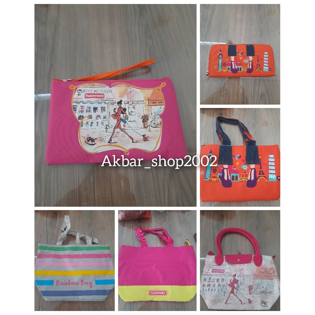 tas tupperware/dompet pouch miss belle