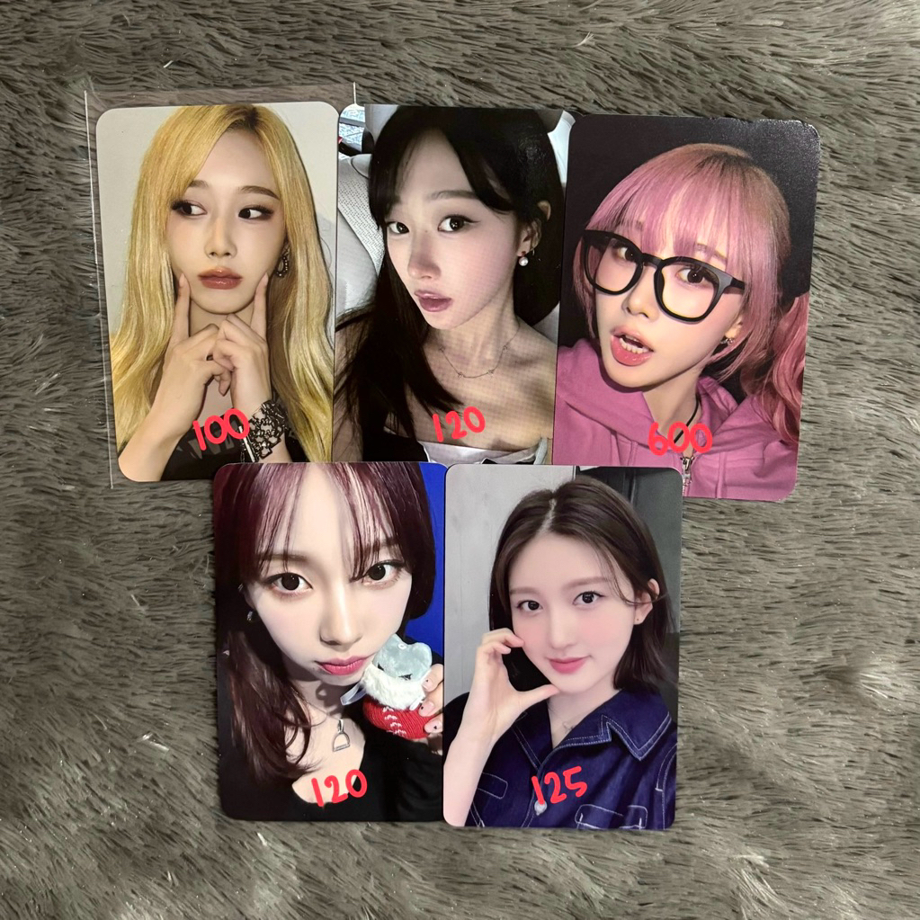 PHOTOCARD AESPA IVE KARINA GISELLE GAEUL MD PARALLEL LINE TOUR HOODIE FANSIGN WHIPLASH DRAMA DMM LUC