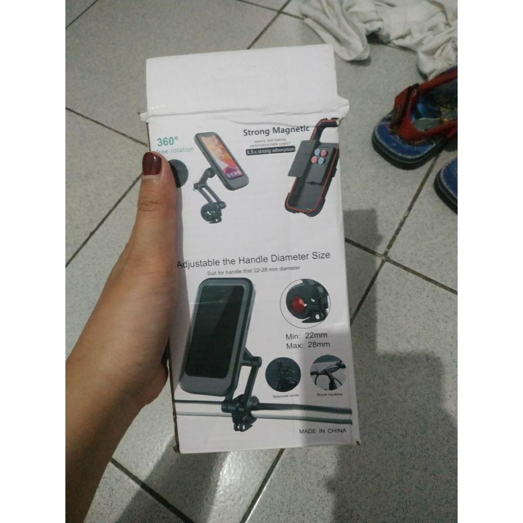 HOLDER HANDPHONE MOTOR/SEPEDA
