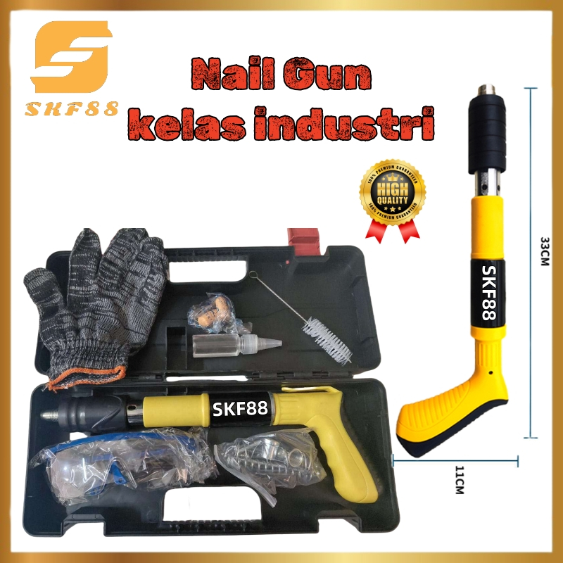 Terlarisss Alat paku tembak beton / Nail gun / nails guns rivet tool / mesin paku rivet / paku