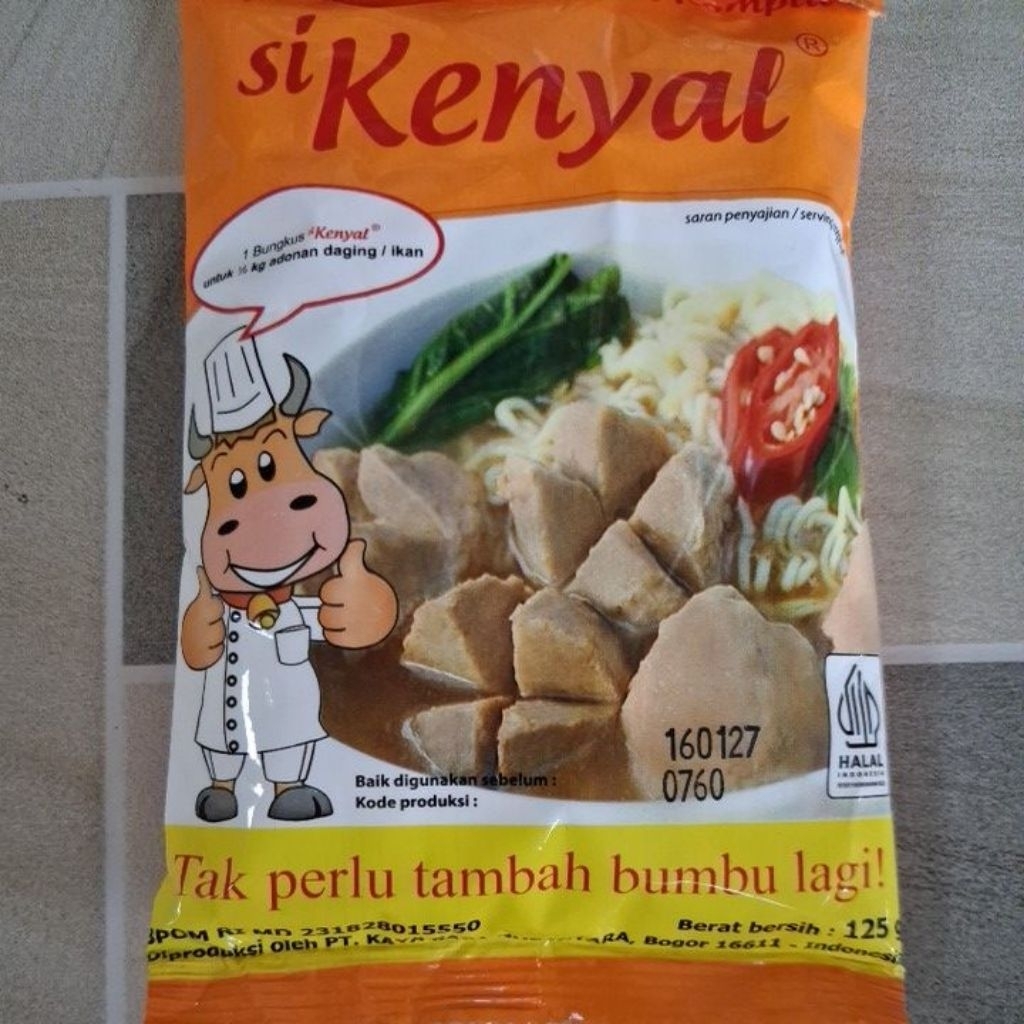 Tepung adonan bakso Si Kenyal 125gr