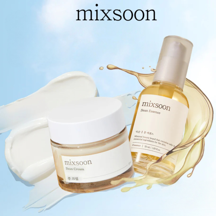 Mixsoon Bean Cream 50ml / Mixsoon Bean Essence 50ml