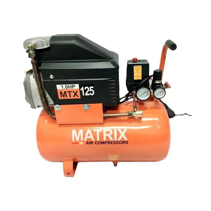 Matrix Kompresor Angin Listrik 1 HP 25 L Liter Portable MTX 125 MTX125