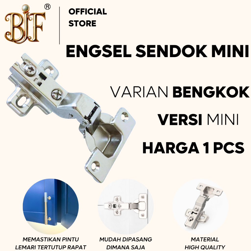 Engsel Sendok Mini Pintu Lemari Varian BENGKOK