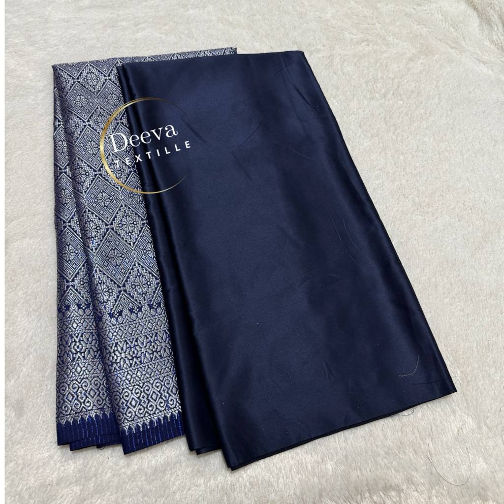 Set/Paket Kain Bridesmaid Satin Raberta Cavelli & Songket Semi sutra