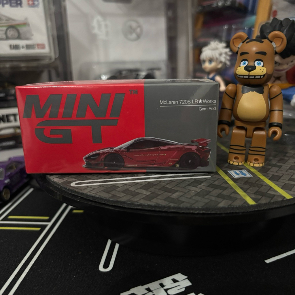 Mini Gt Mclaren 720S LB Works Gem Red