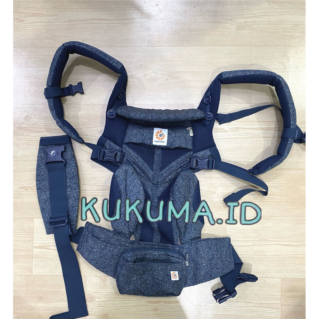 Ergo Baby Omni 360 Airmesh Blue Tweed