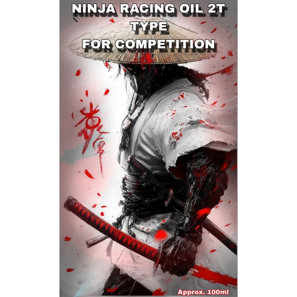 ninja racing oil 2t ecer 100ml