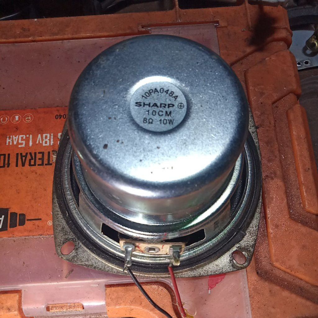 speaker original sharp 4 inc/8 ohm/16 ohm