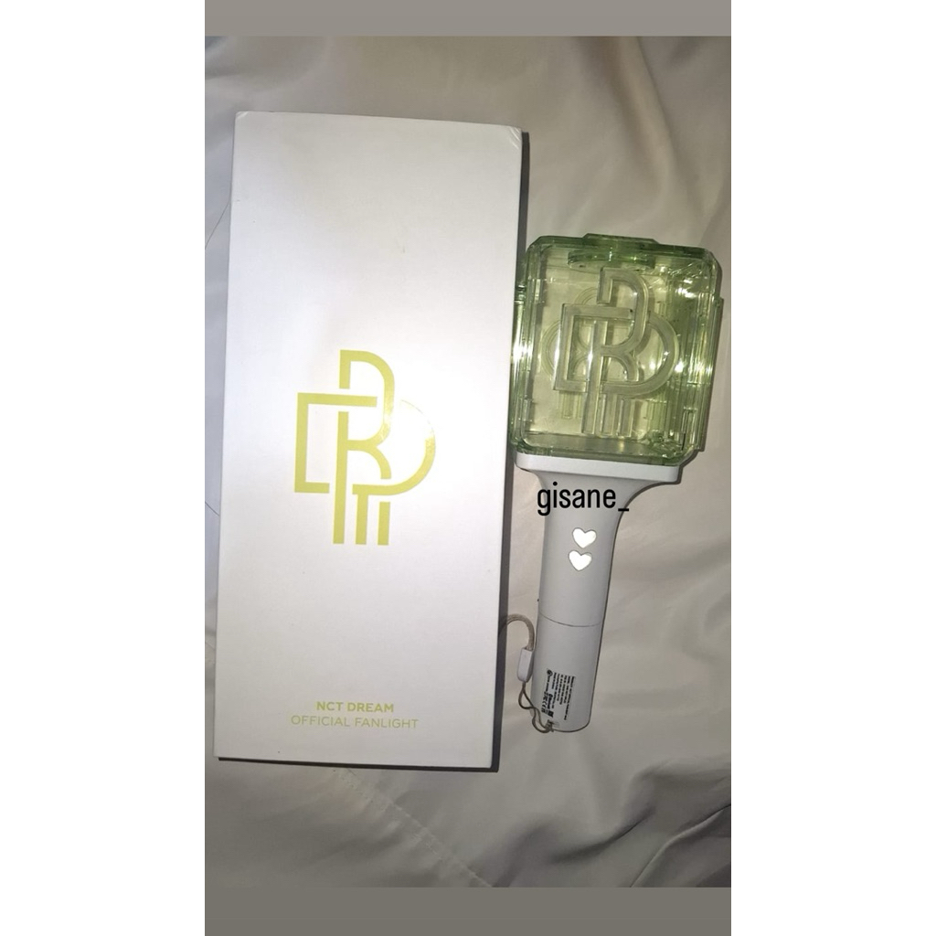 preloved lightstick nct dream ver2 & konjjen, keyring chenle