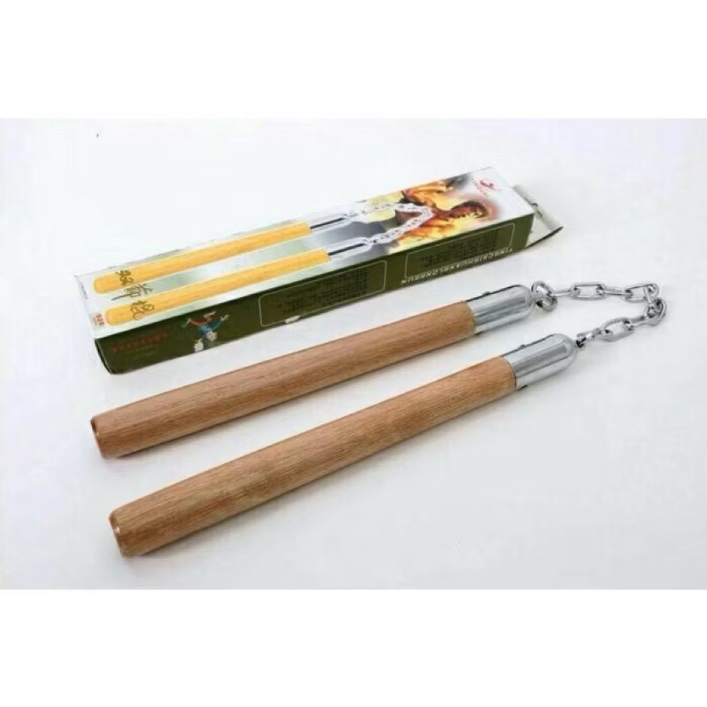 DOUBLE STICK NUNCHAKU KAYU