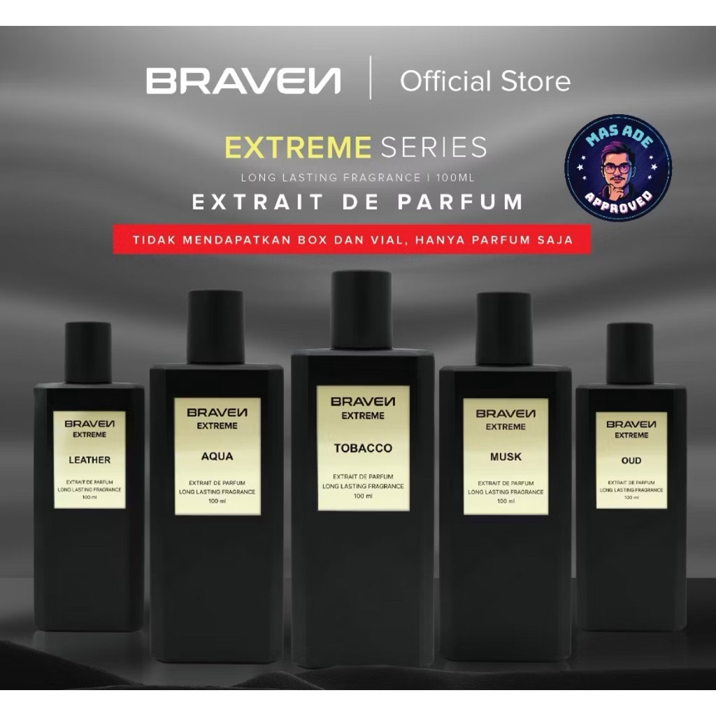 braven extreme series 100ml extrait de parfume