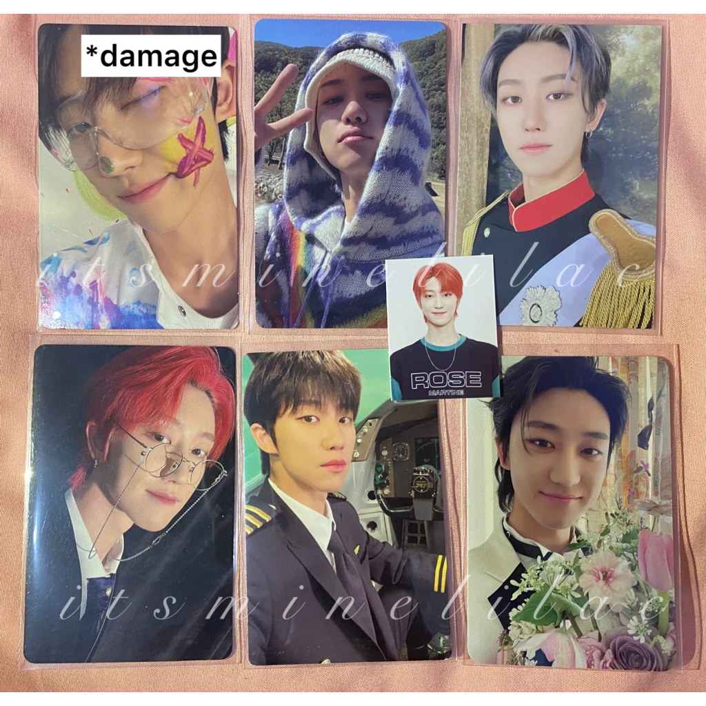 photocard pc the8 minghao seventeen svt its 2 pilot bunga star gameboi