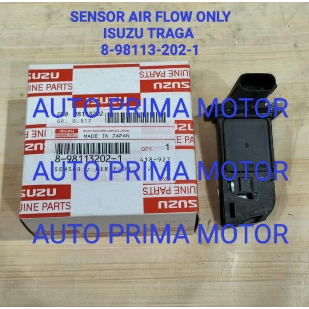SENSOR AIR FLOW MAF ONLY ISUZU TRAGA 8-98113-202-1