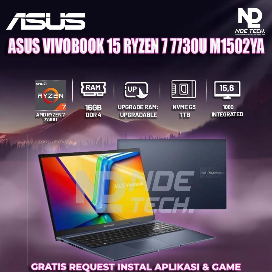 ASUS VIVOBOOK 15 RYZEN 7 7730U M1502YA