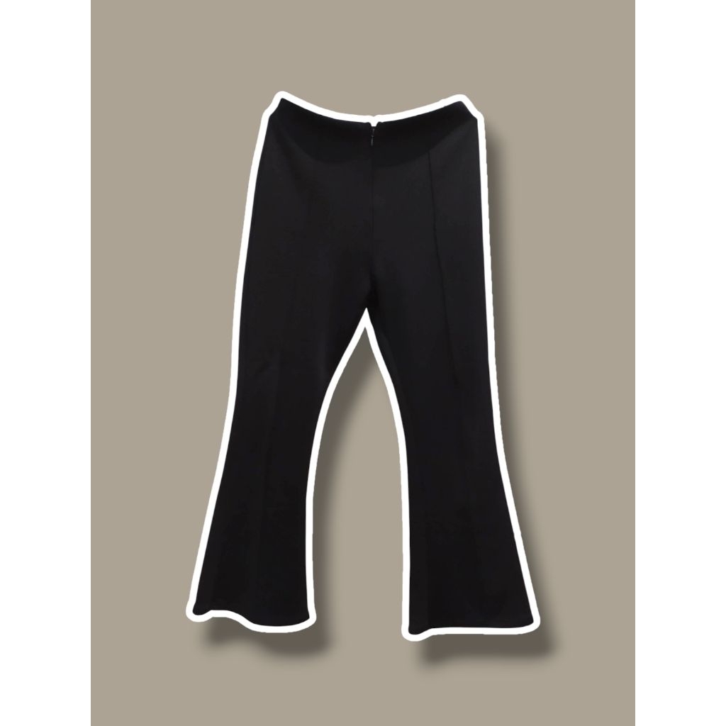 PL Celana Scuba  preloved celana cutbray scuba tebal no terawang