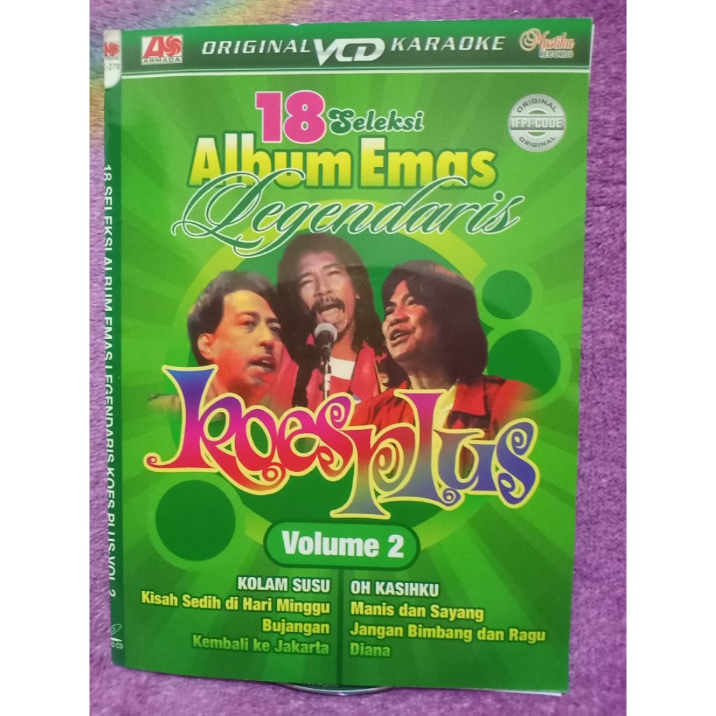 VCD 18 SELEKSI LEGENDARIS KOES PLUS