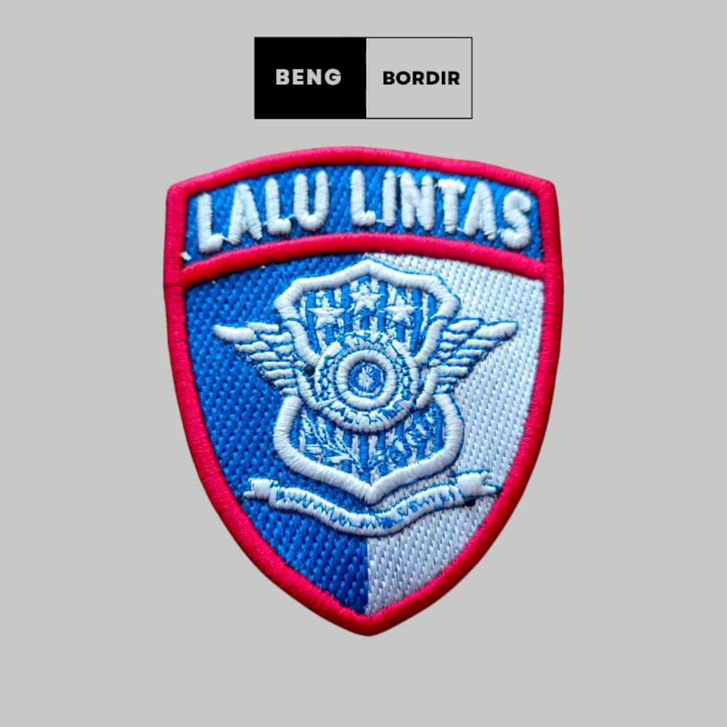 Logo Lalu Lintas Terbaru Bordir Timbul